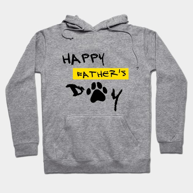 happy fathers day , for dog lover , happy fathers dog day Hoodie by MdArt43